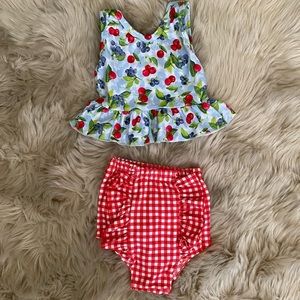 Latham Grey Two Piece Bummie Set